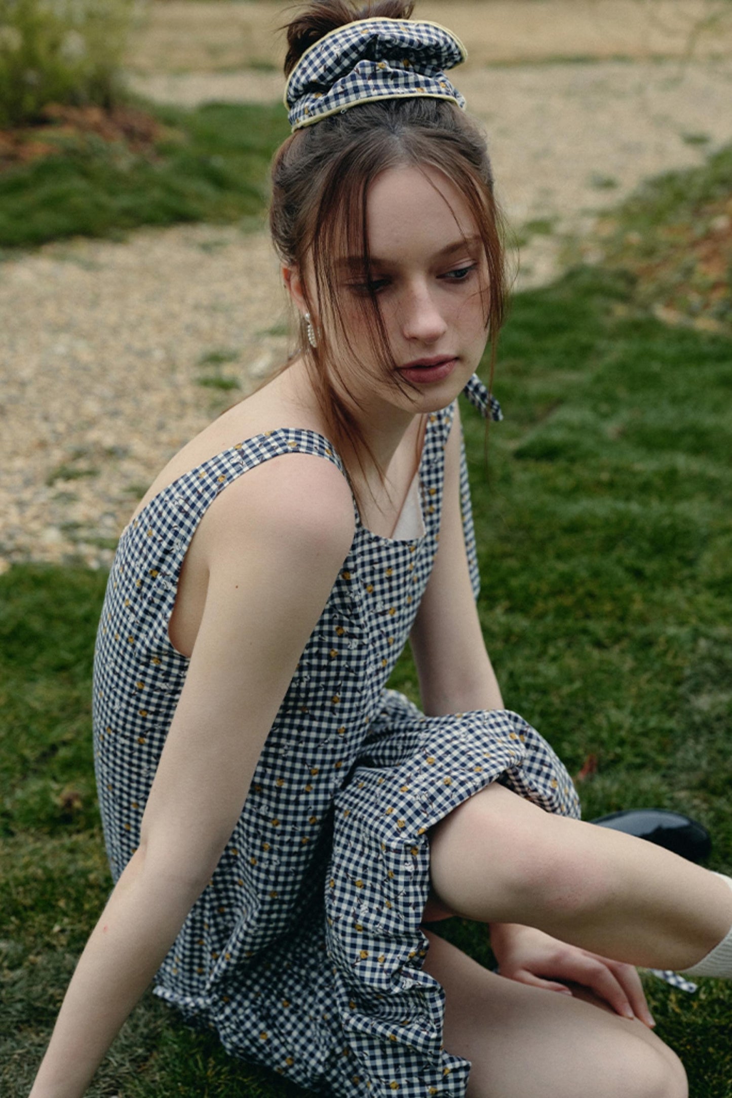 Floral Tie-Shoulder Mini Dress