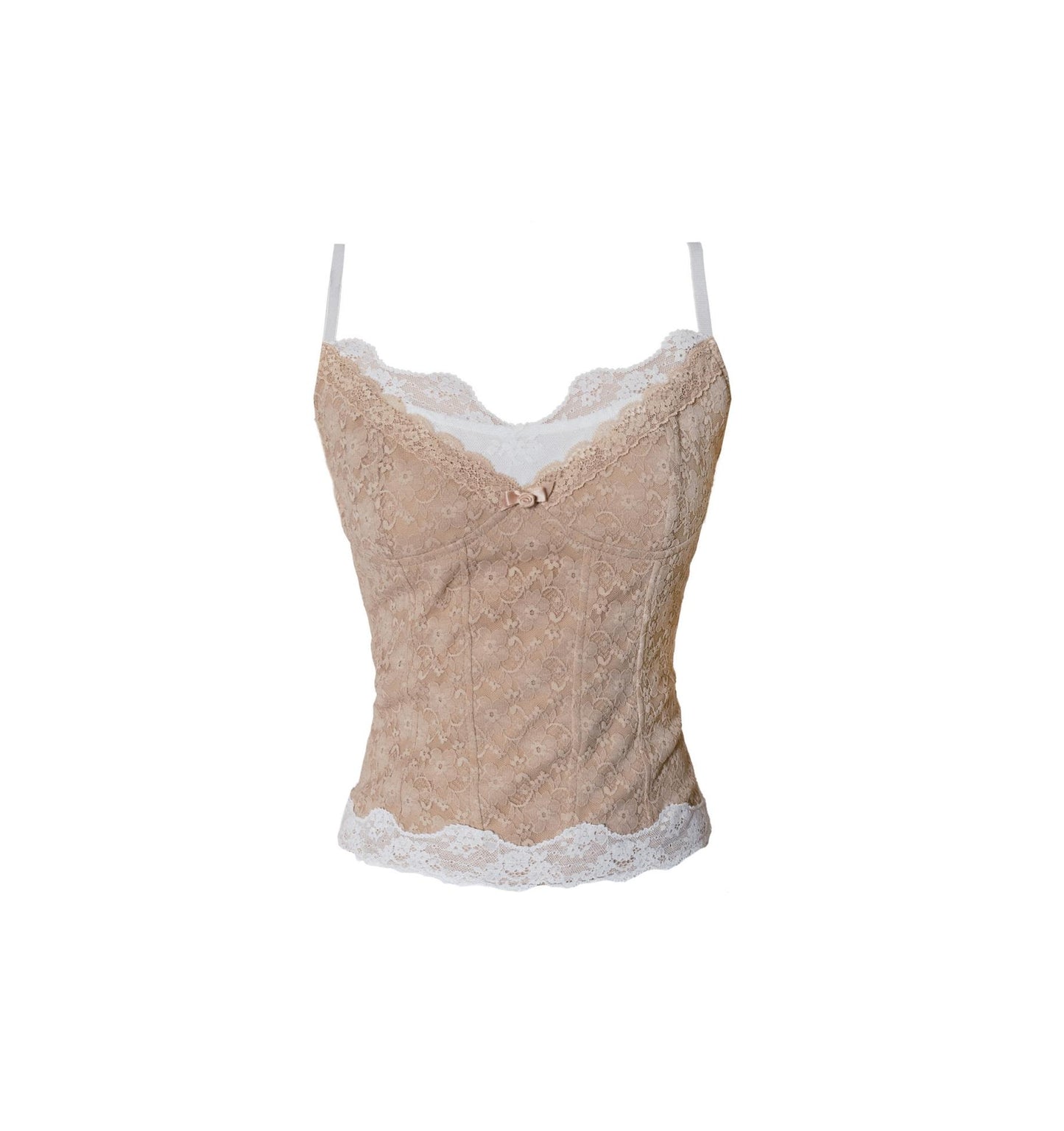 Ruffle Halter Bustier Top Set-Up