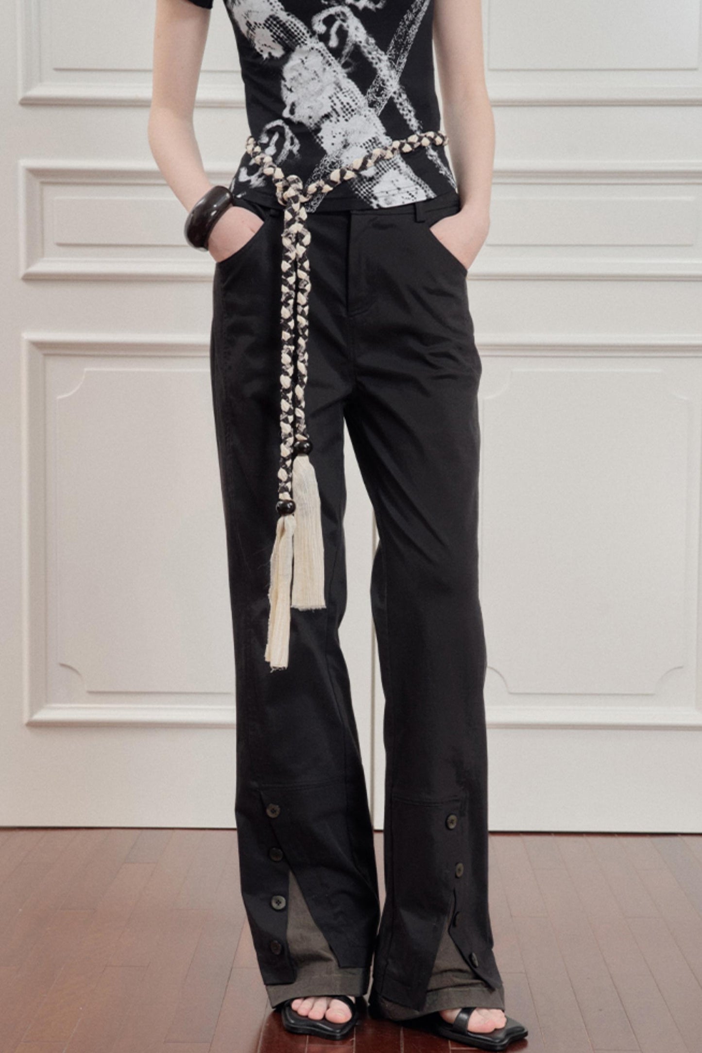 Nightshade Black Work Trousers