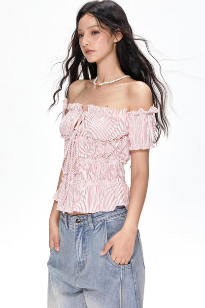 Bubble Sleeve Top