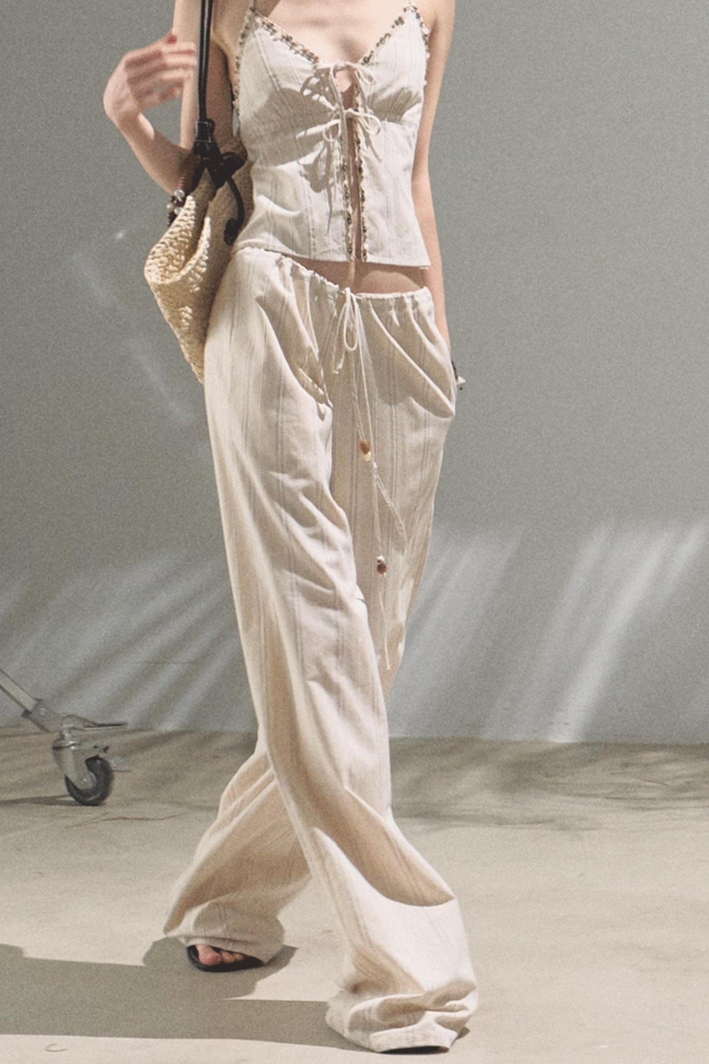 Amber Striped Pants Set-Up