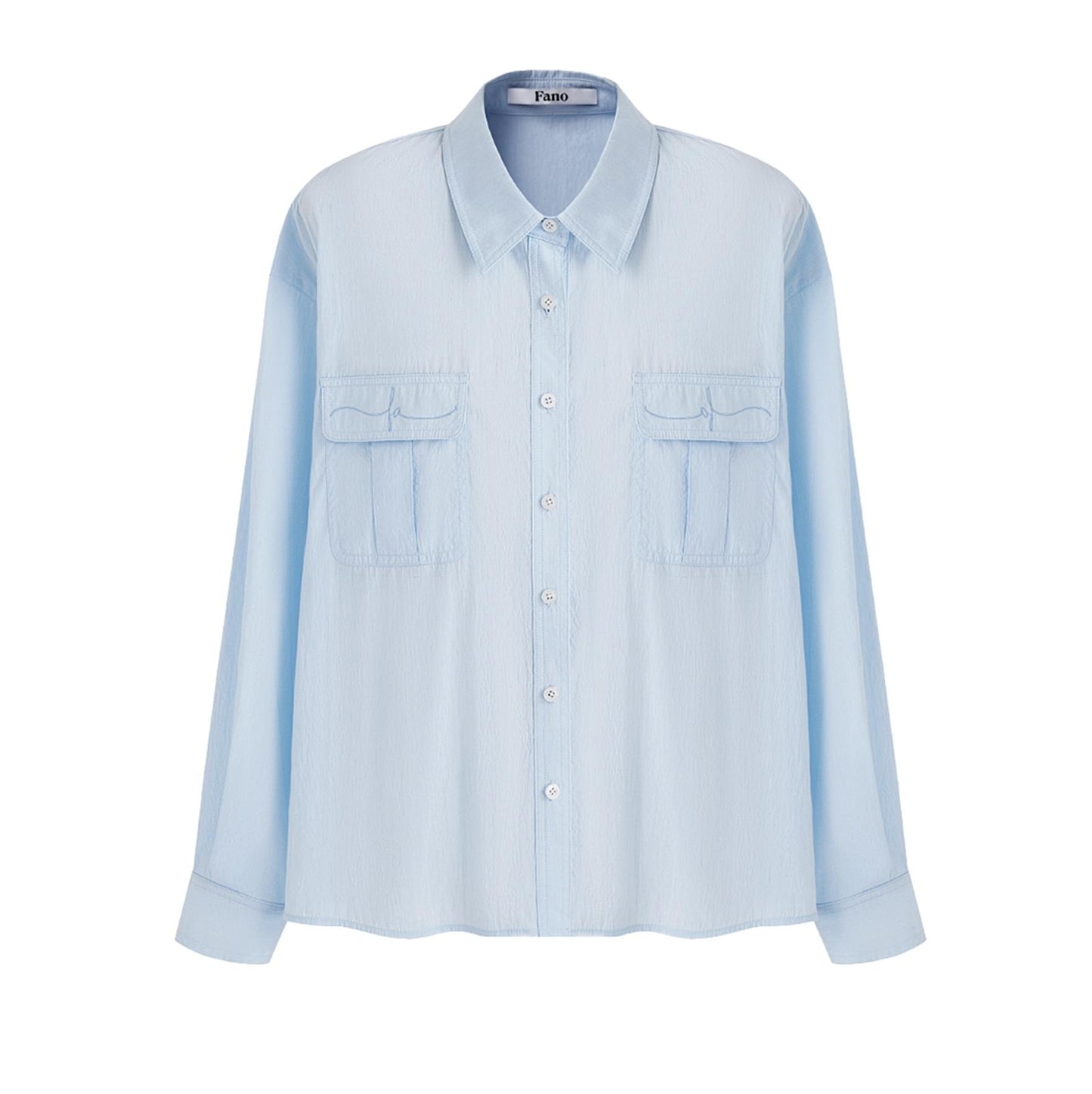 Light Embroidered Blouse Set-Up