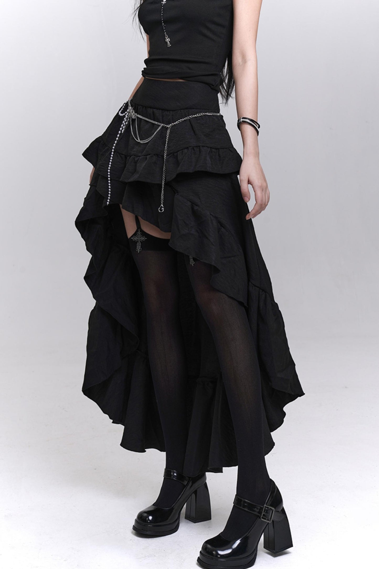 Black Midnight Spice Skirt