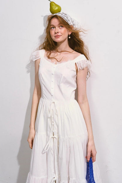 Slim Fit Fly Sleeve Dress