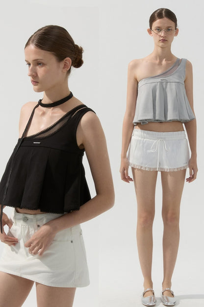 Asymmetric One-Shoulder Top