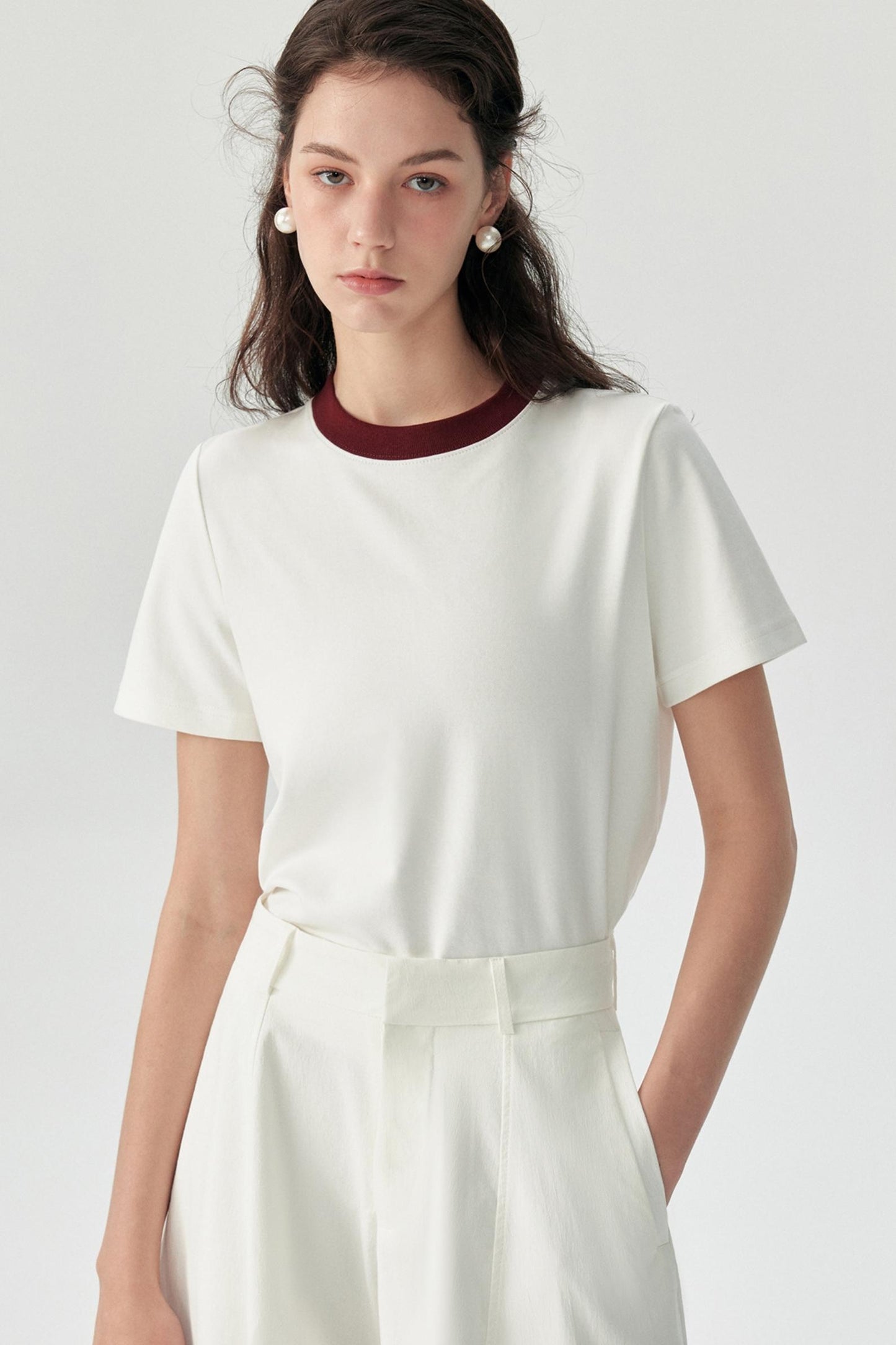 Elements Crew Neck Cotton T-Shirt