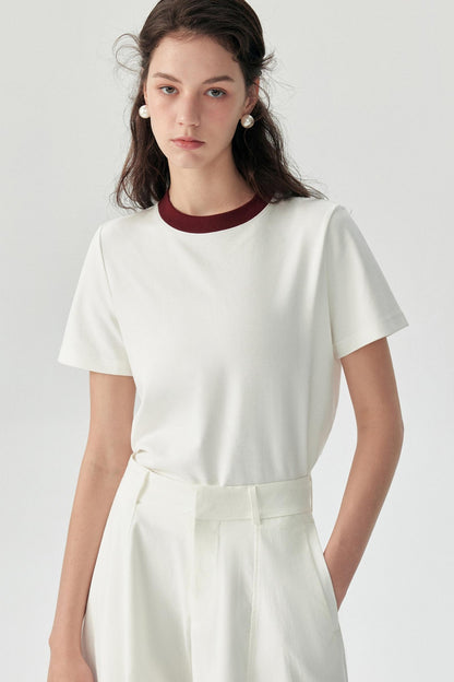 Elements Crew Neck Cotton T-Shirt