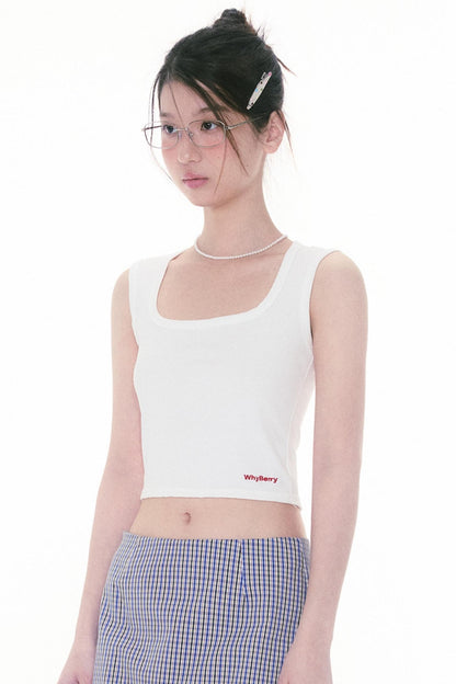 Summer U-Neck Halter Tank