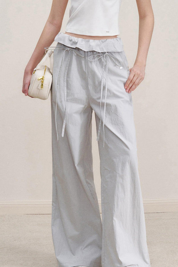 Bow Tie Casual Pants