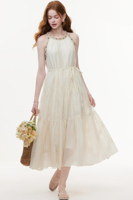 Summer Jasmine Rice Swing Dress