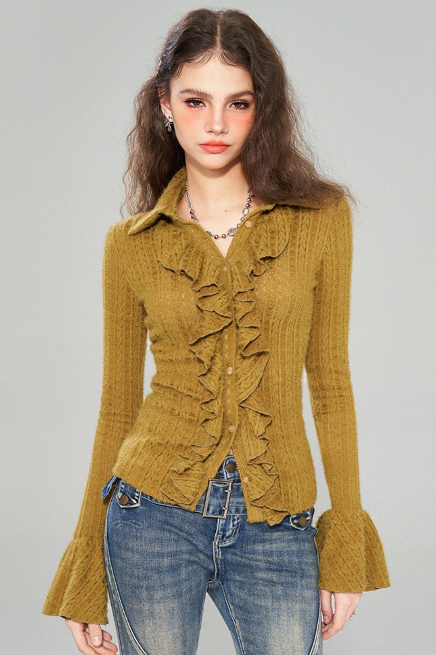 Elegant Ruffled Fairy Top