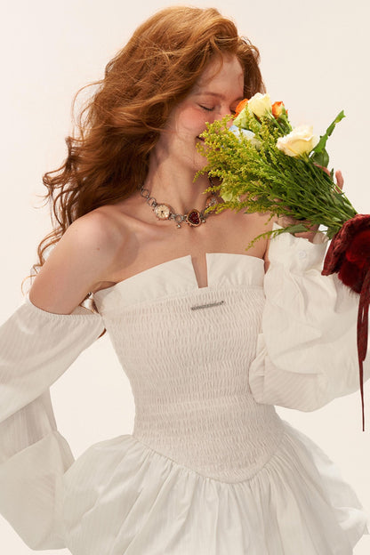 Autumn Long-Sleeved Waist Top