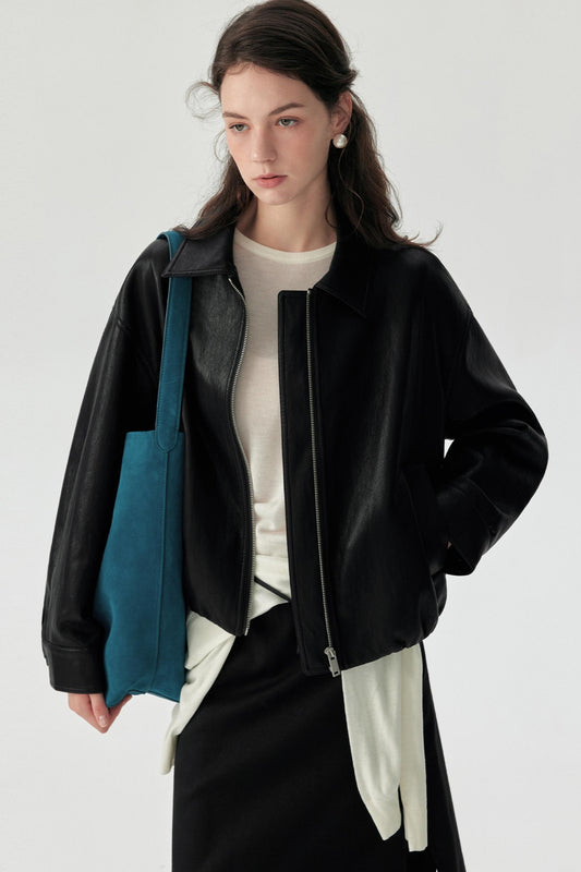 Eco Protein Leather Jacket