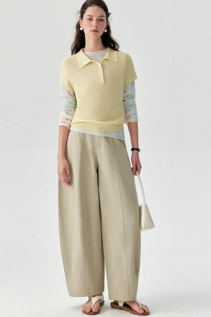 Silhouette High-Waisted Pants