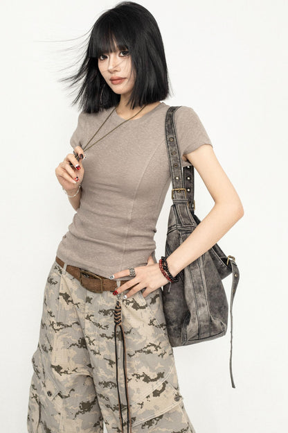 Retro Slim Fit Short Sleeve Tee