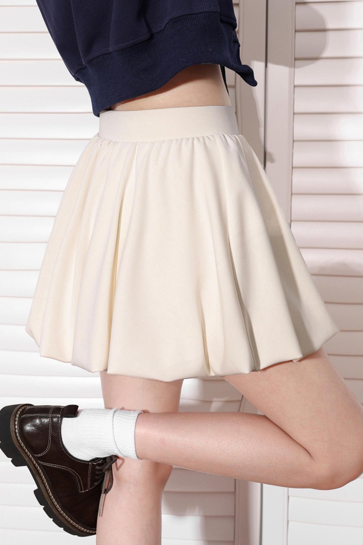 Trendy American High Rise Mini Skirt