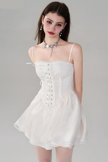 Jacquard Halter Dress