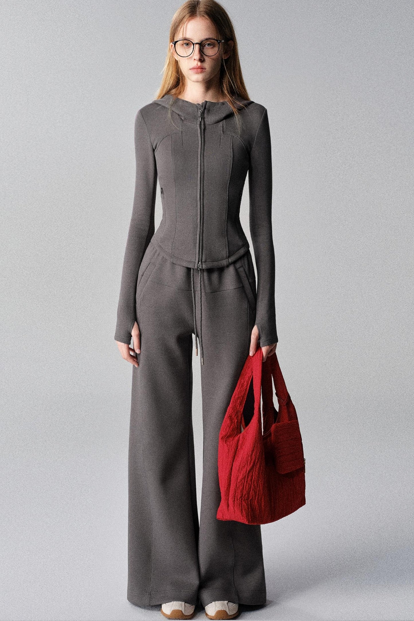 Corridor Set Hooded Sweatshirt Jacket & Pants Set-Up