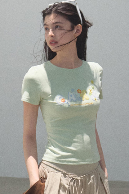 Skin-friendly Crewneck T-Shirt