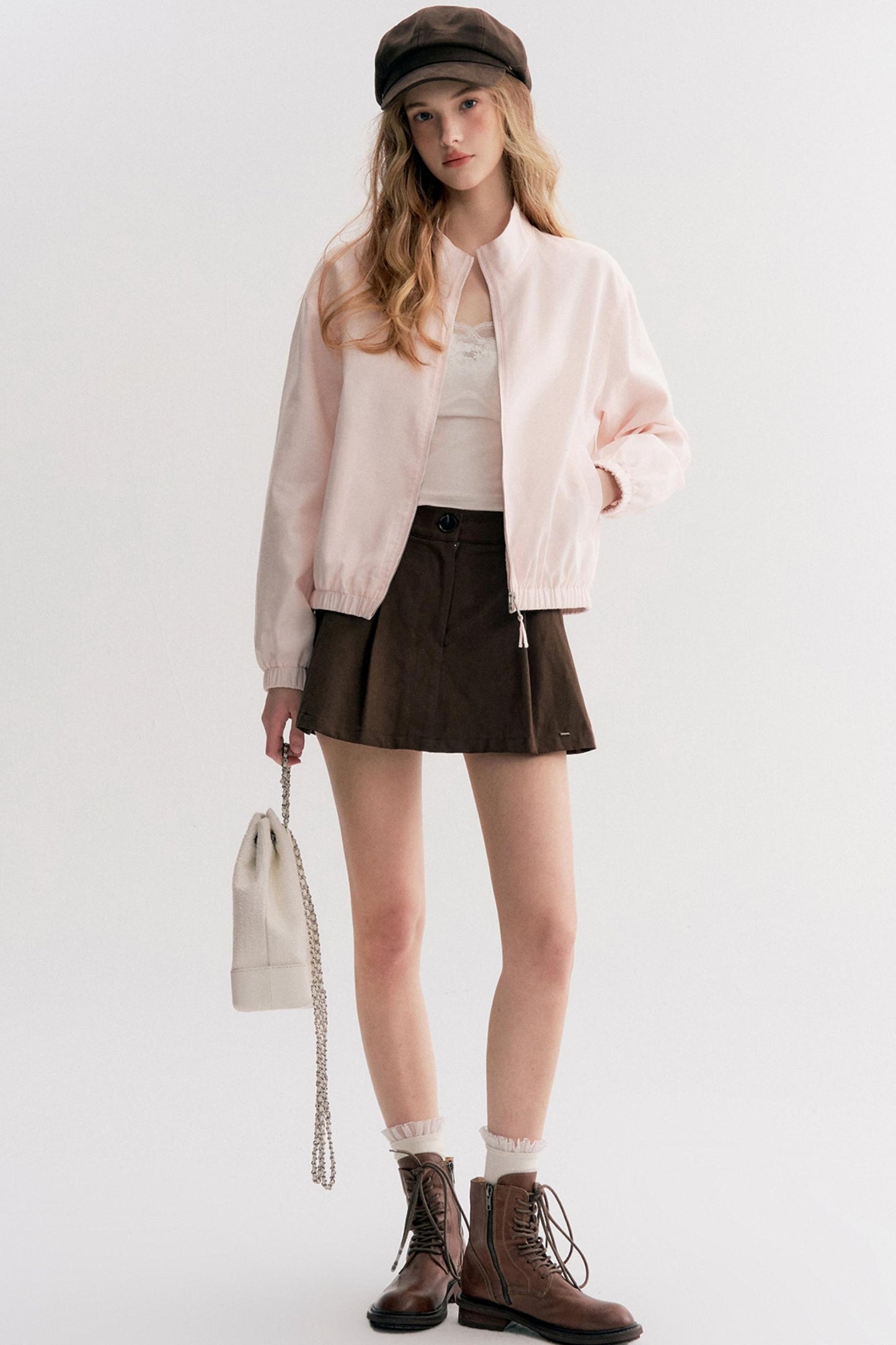 Stand Collar Loose Jacket