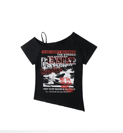 American Retro Summer Slim Top