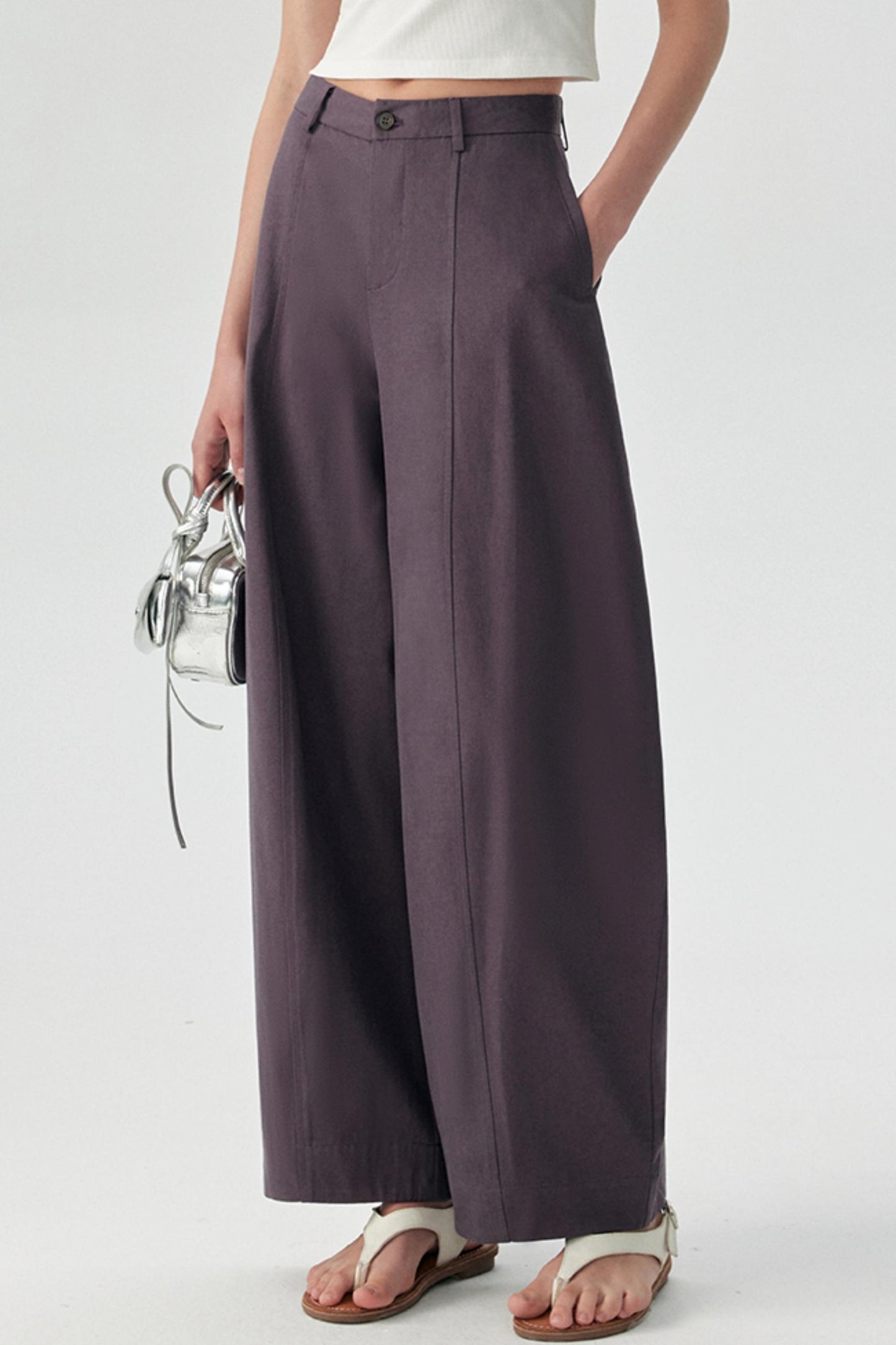 Silhouette High-Waisted Pants