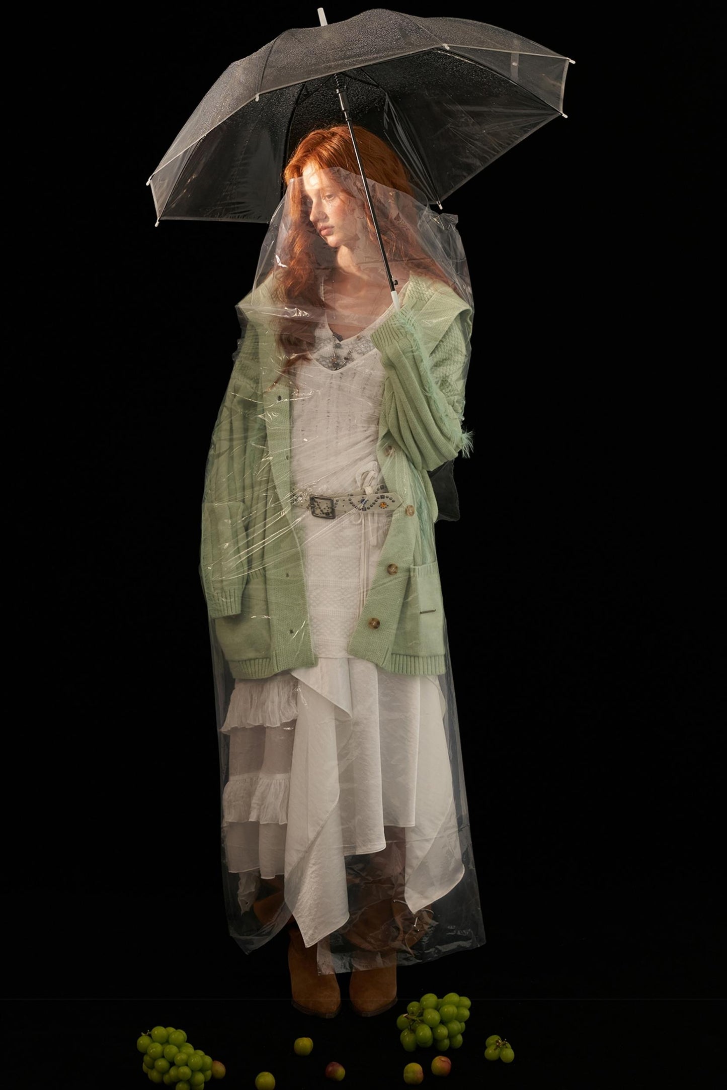 Lapel Knitted Loose Sweater Jacket