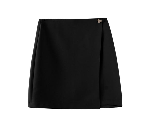 Designer Khaki A-Line Skirt