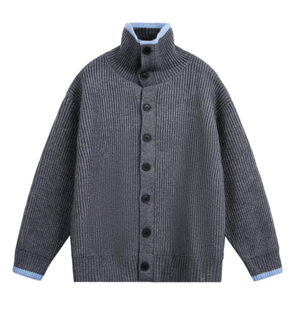 Vintage Stripe Knitted Cardigan