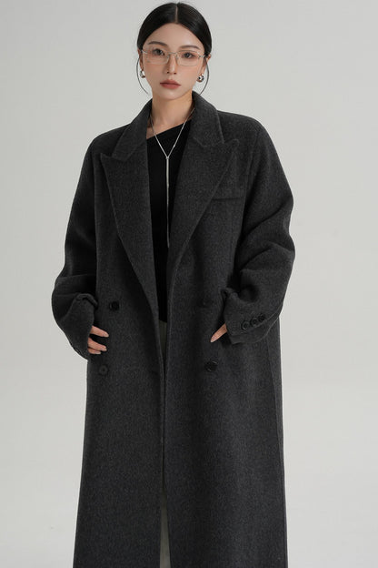 Straight Wool Coat