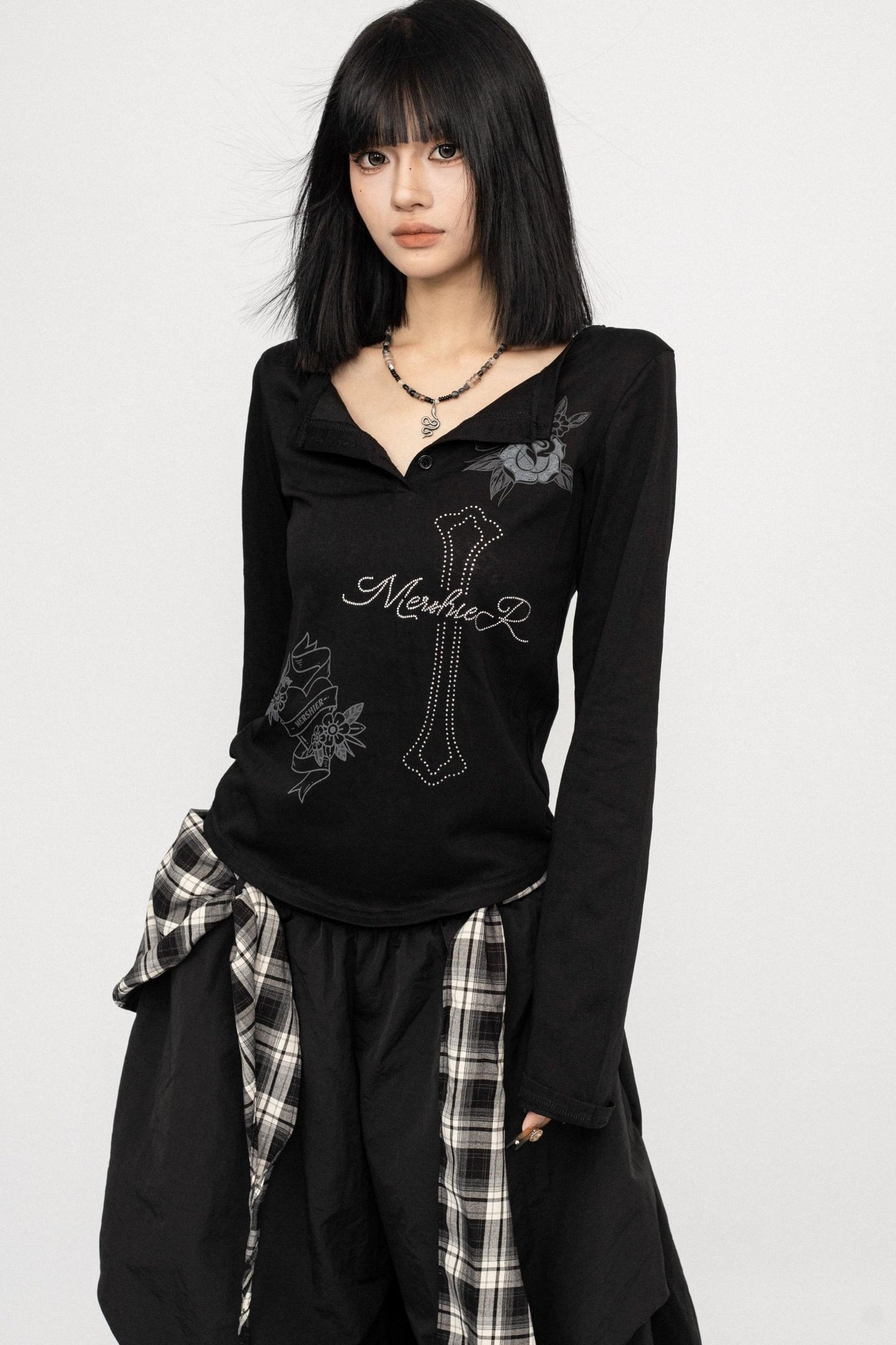 Autumn Retro Long Sleeve Tee