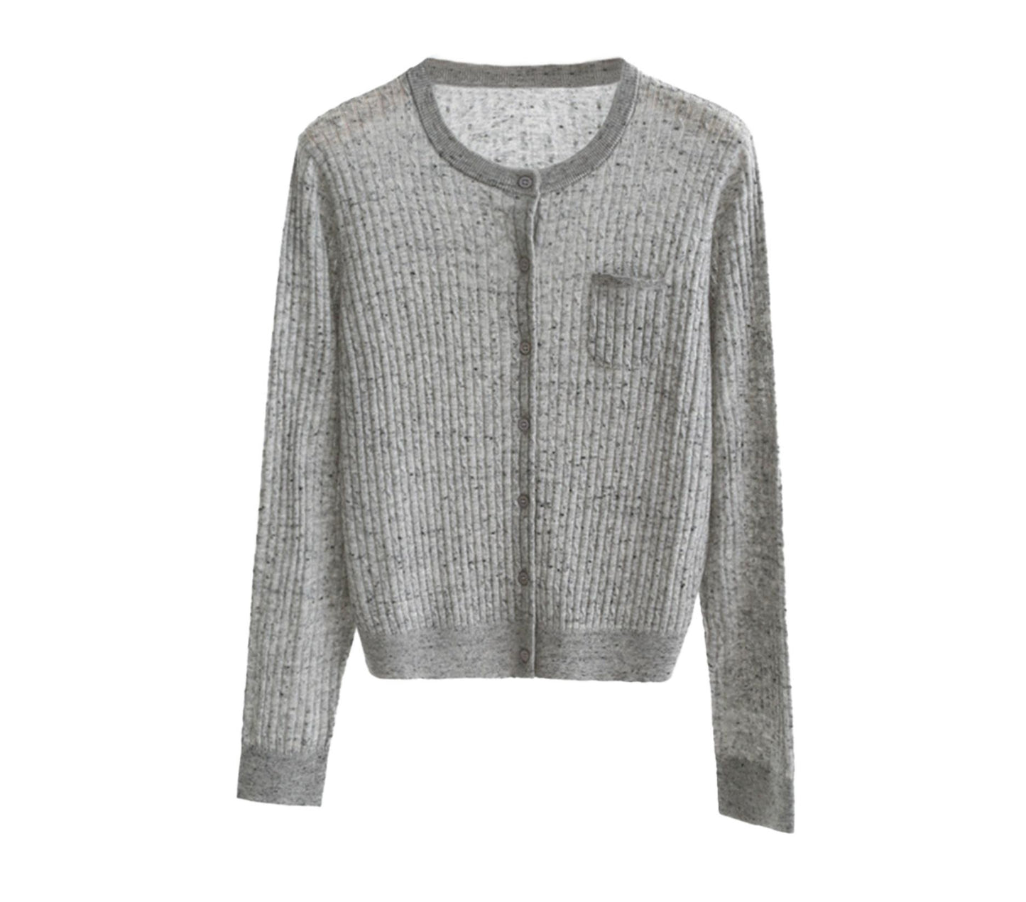 Wool Blend Knitted Suit Set-Up