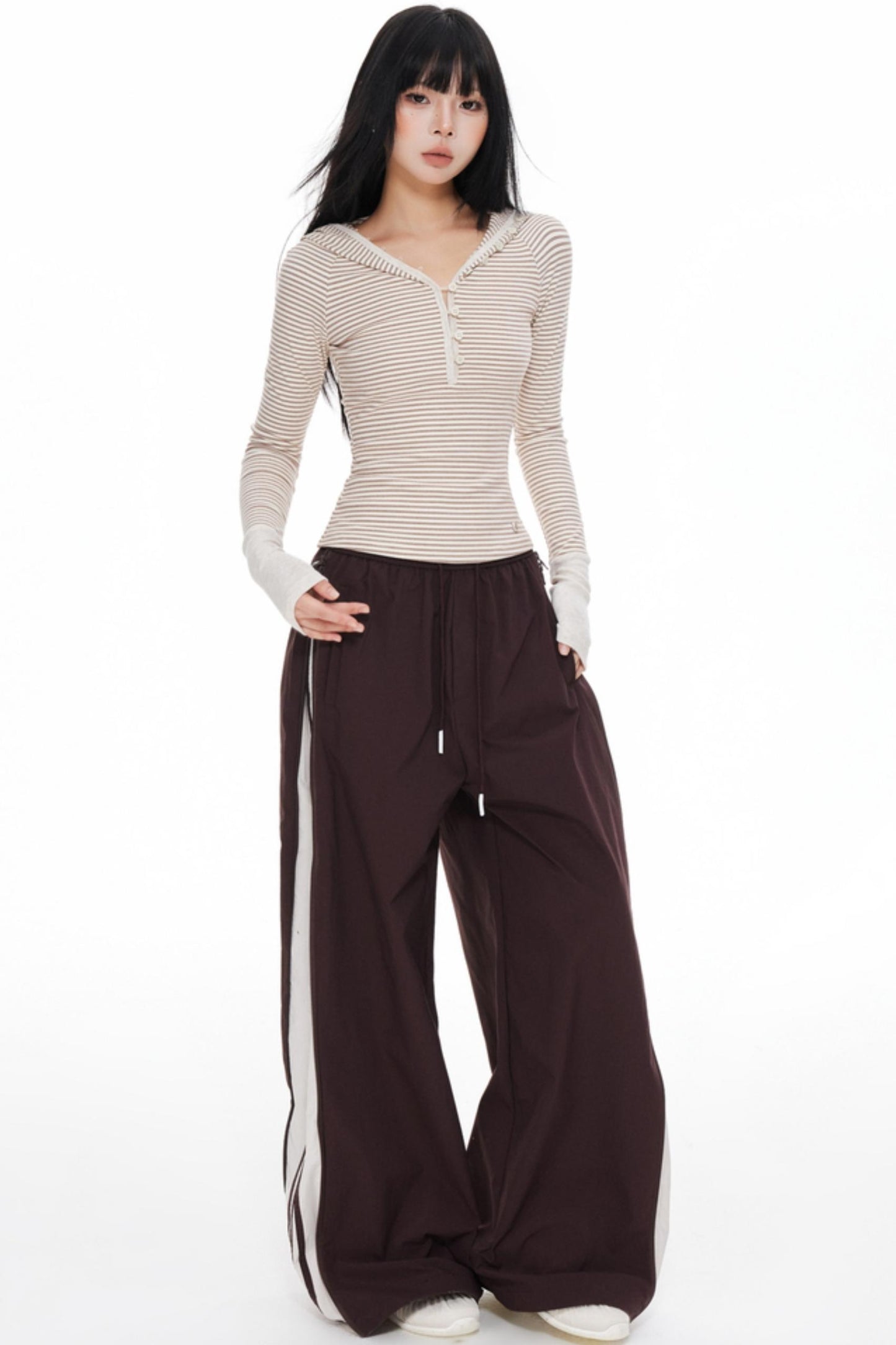 Knitted Long Sleeve T-Shirt