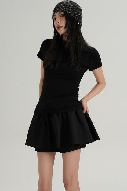 Elegant Short Sleeve Inner Top