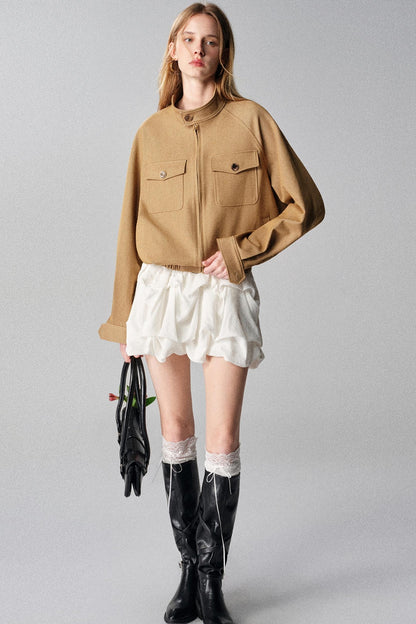 Sea Cappuccino Short Jacket