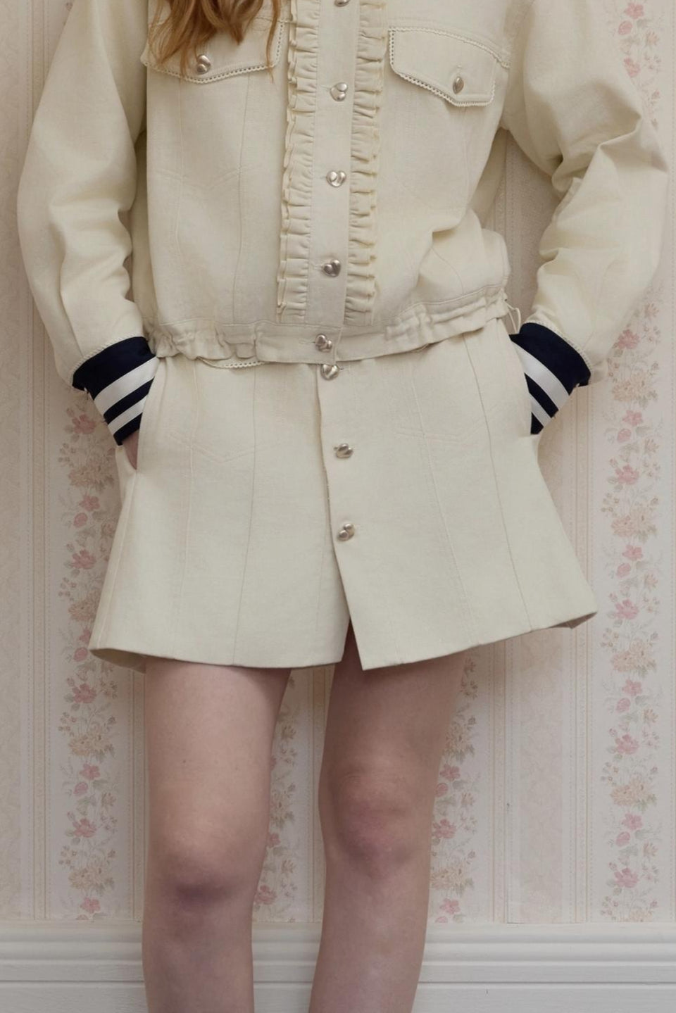 Navy Fashioned Jacket Set-Up