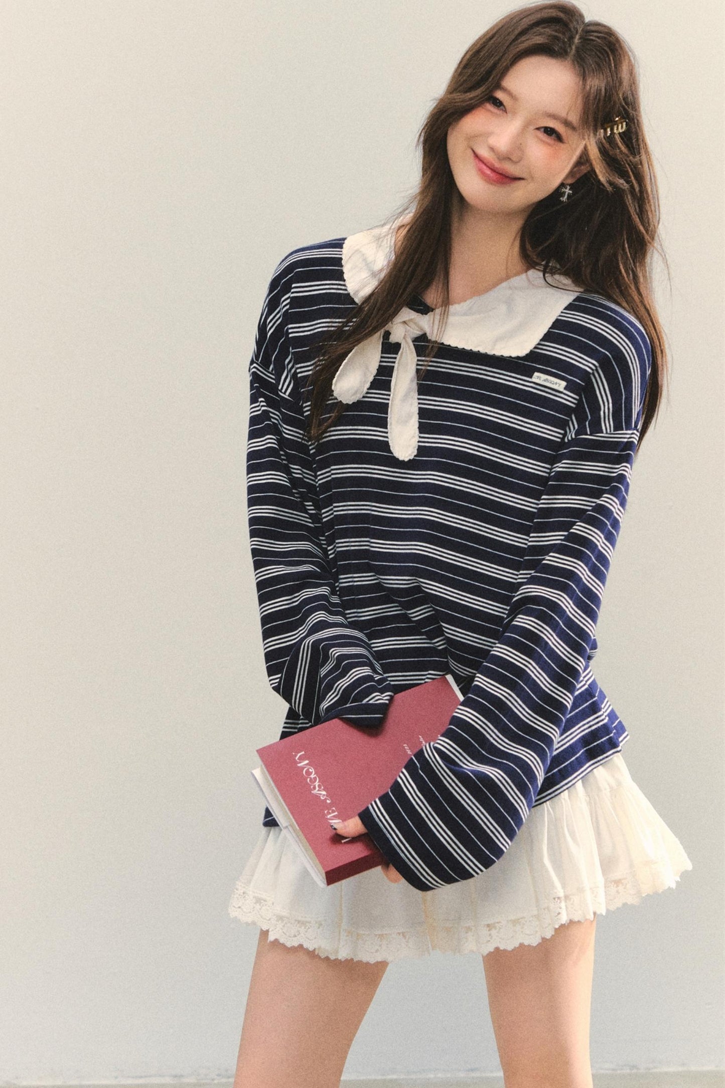Striped Long Sleeve Top