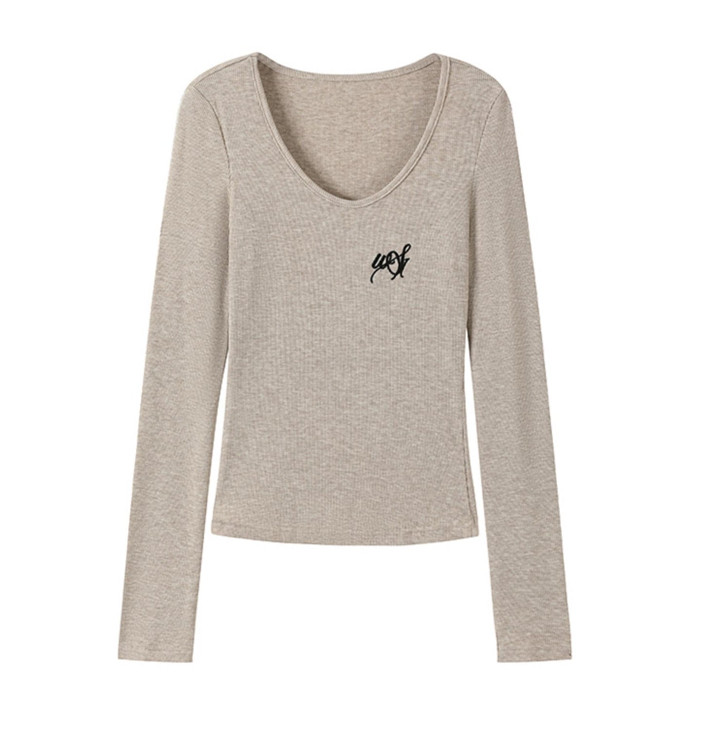 Mid-Length Sweater Cardigan Base Layer Wide-Leg Pants Set-Up