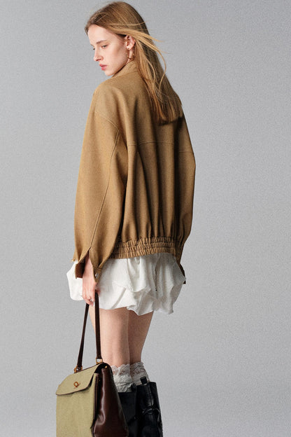 Sea Cappuccino Short Jacket