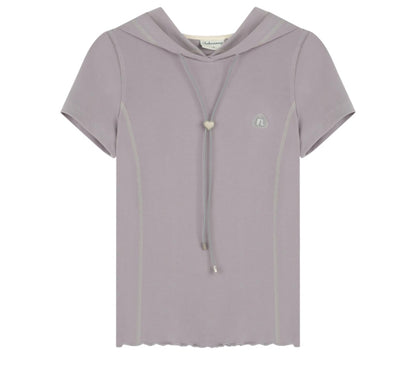 Cool Tech Hooded Short Sleeve T-Shirt