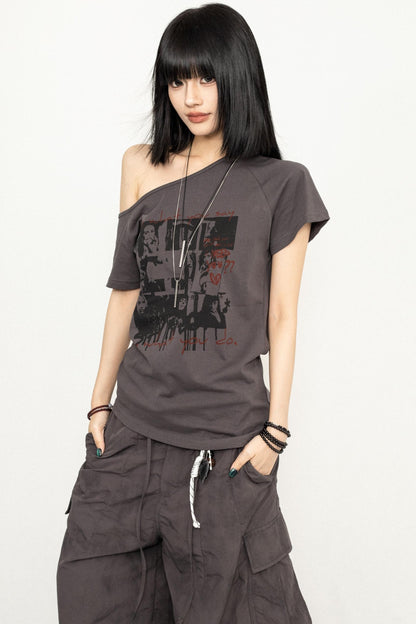 Asymmetrical Spice Tee