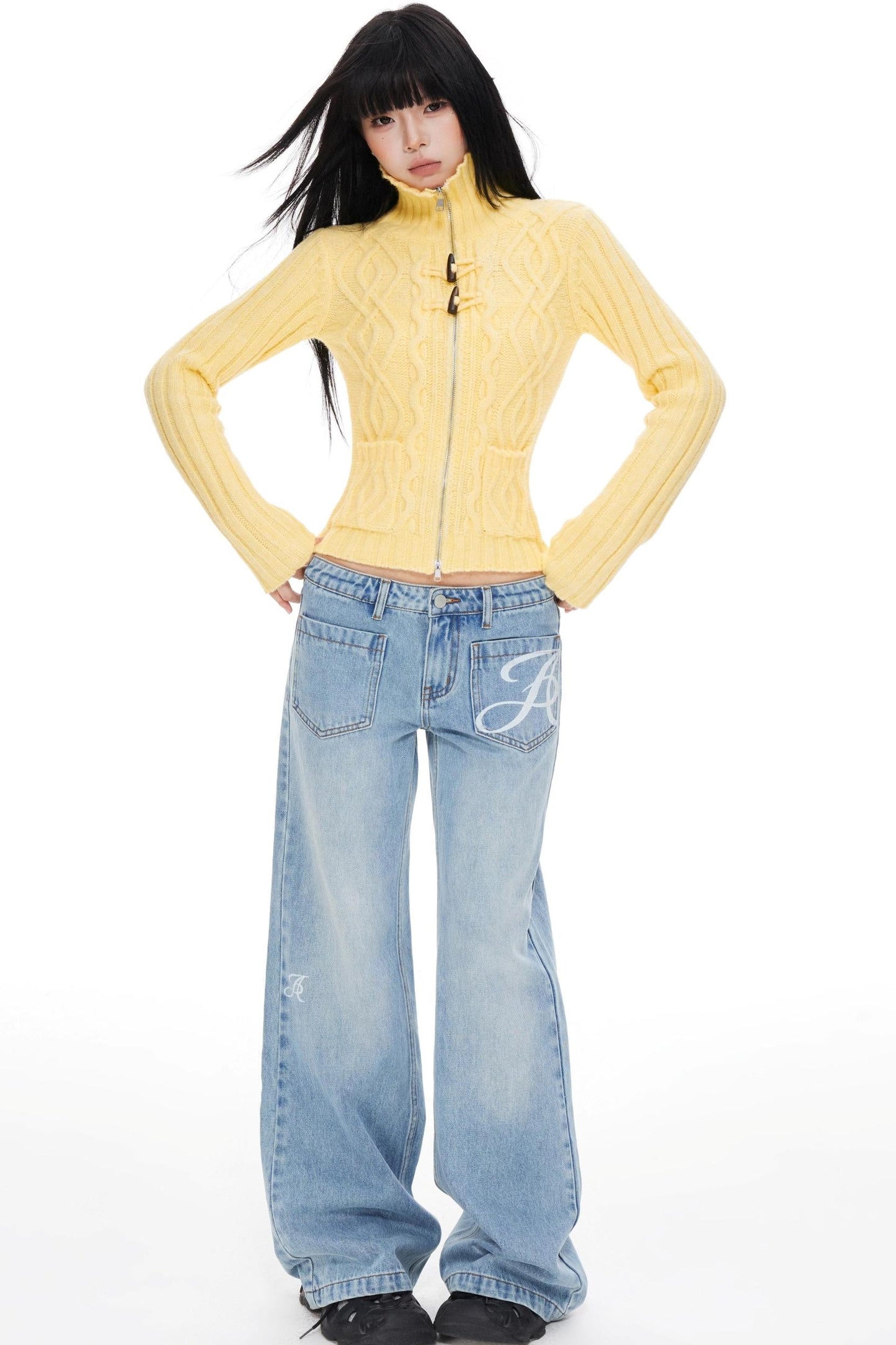 Supermodel Wide-Leg Jeans