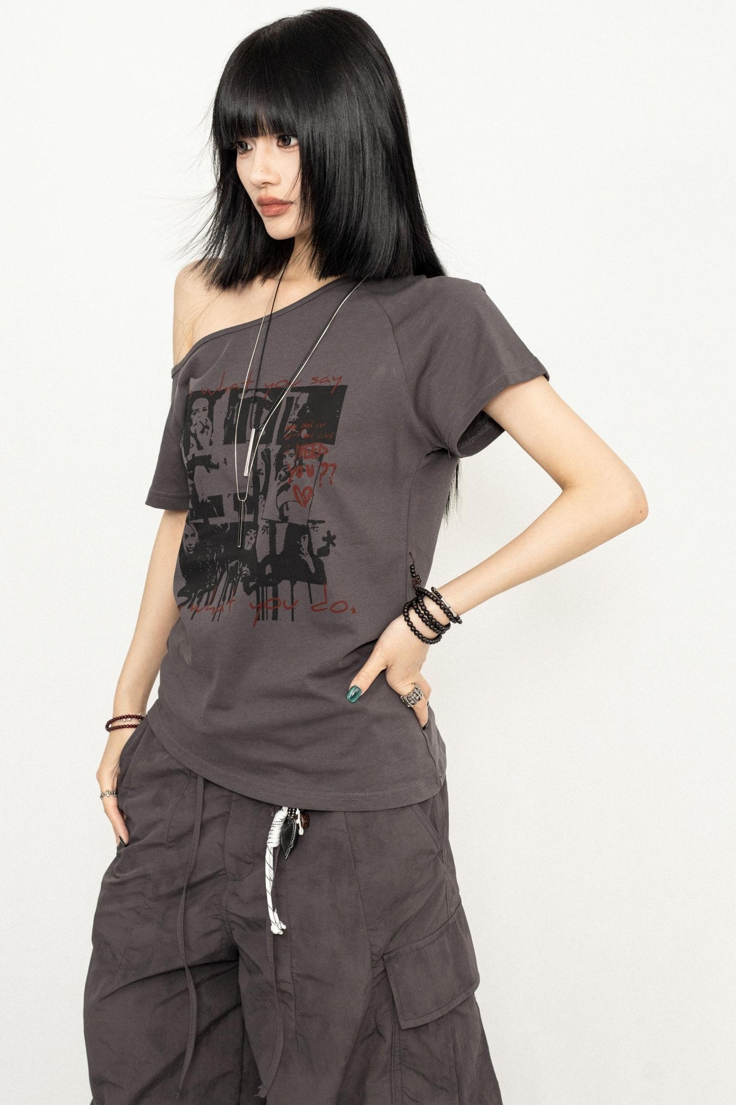 Asymmetrical Spice Tee