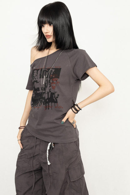 Asymmetrical Spice Tee