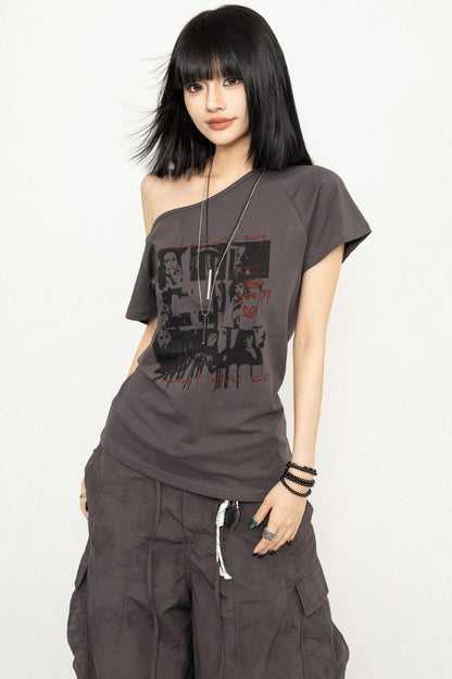 Asymmetrical Spice Tee