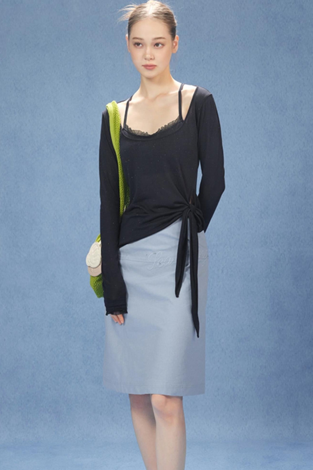 U-Neck Corset Top Set