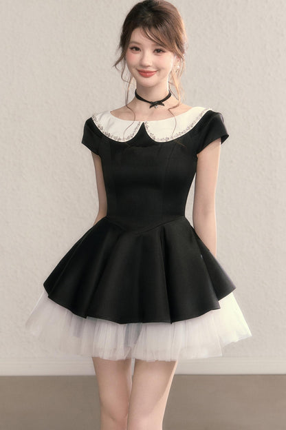 Blue Madeleine A-Line Princess Dress