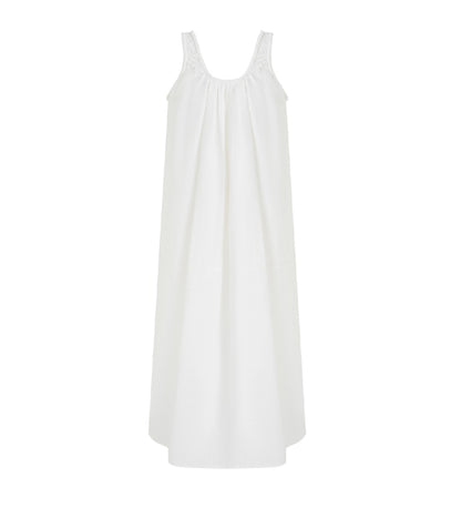 Chic Pleated U-Neck Dress