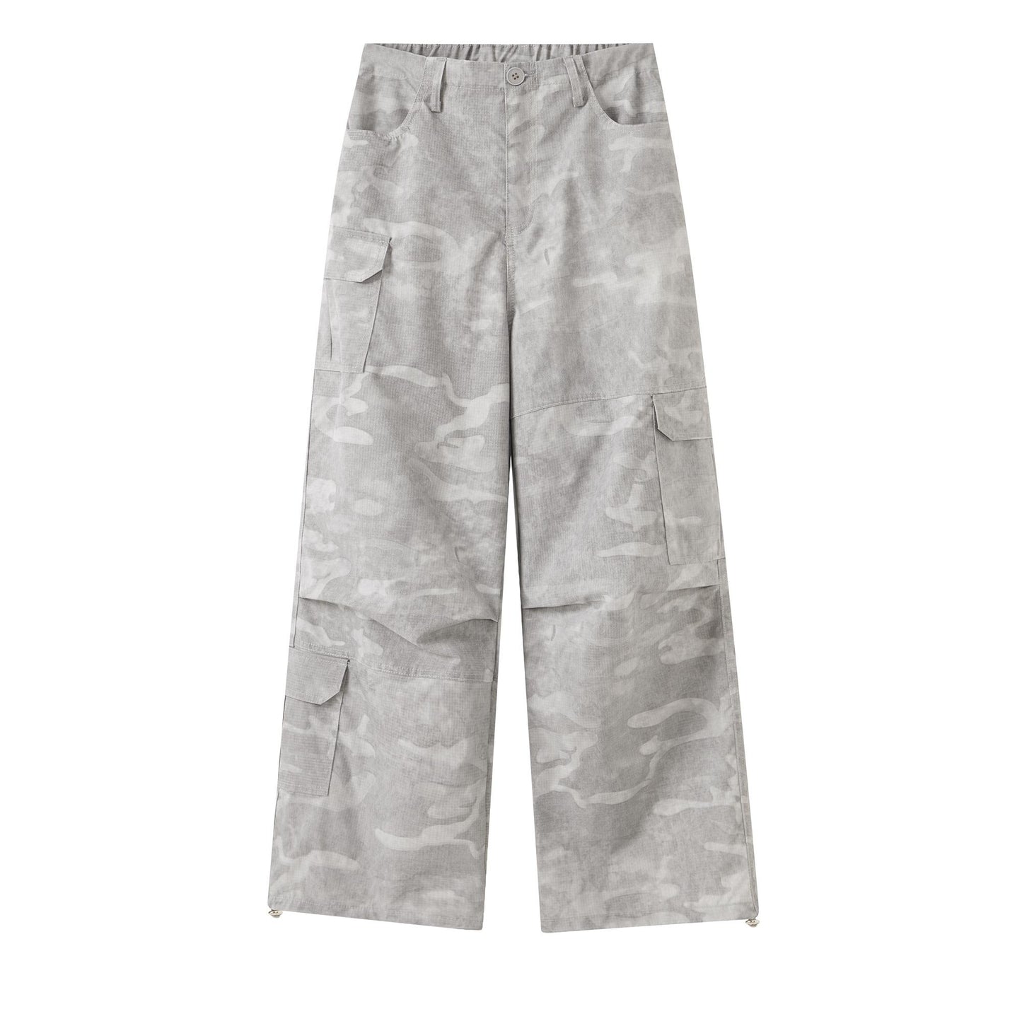 American Retro Camouflage Cargo Pants