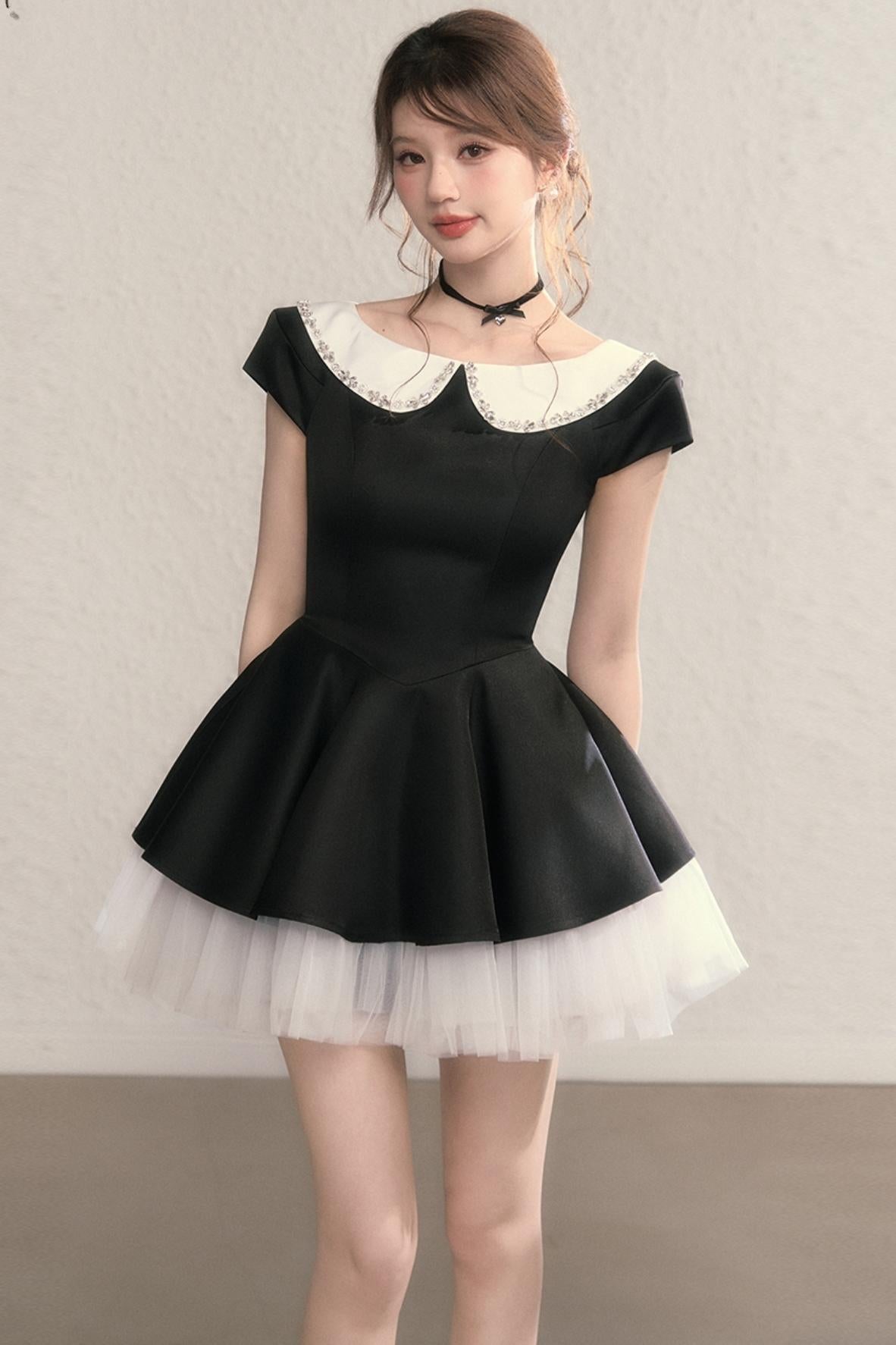 Blue Madeleine A-Line Princess Dress